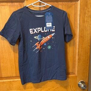 Life Is Good Blue Rocket Adventure Tee